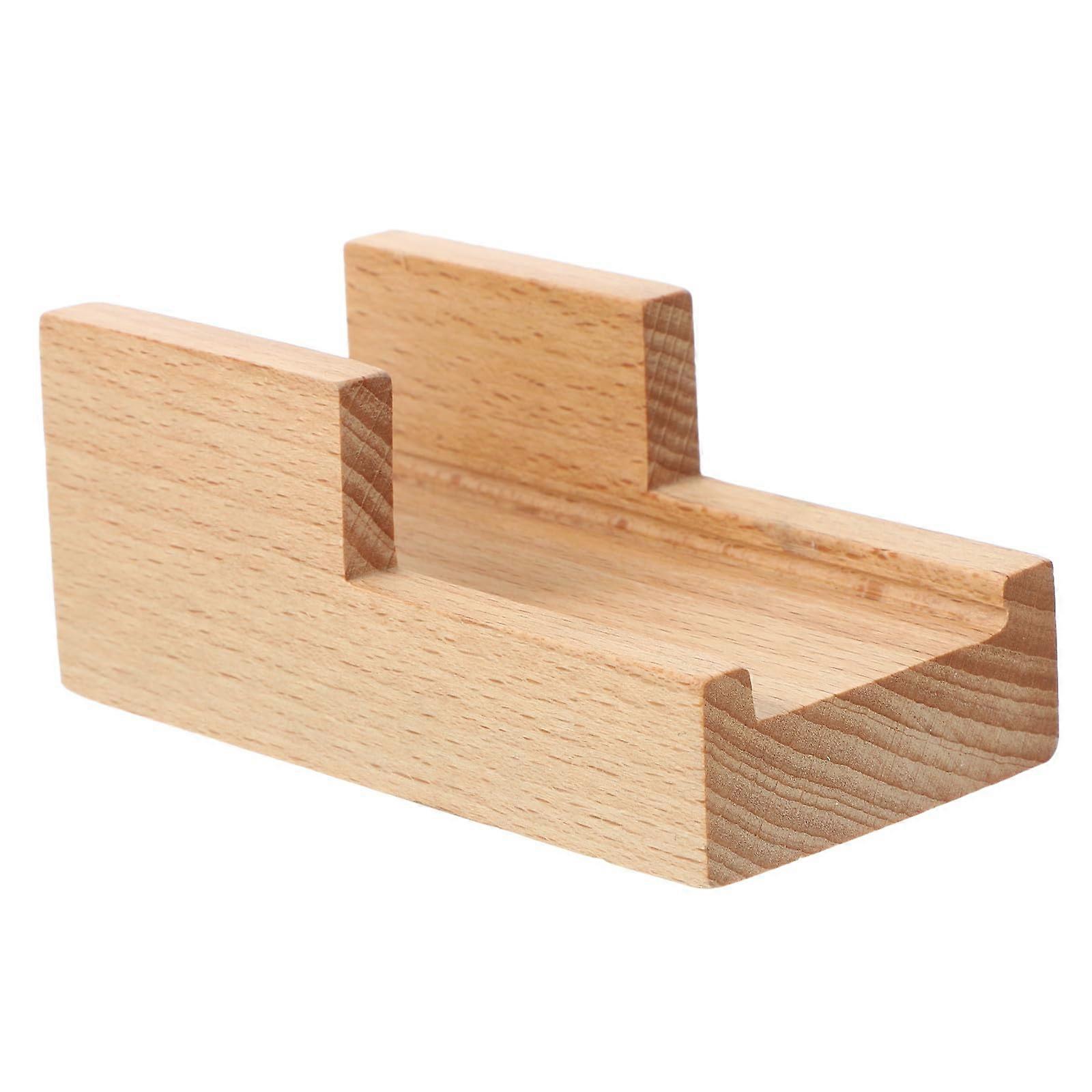 Wooden Sushi Roll Holder with Elegant Minimalist Design for Hand Rolls and Appetizers