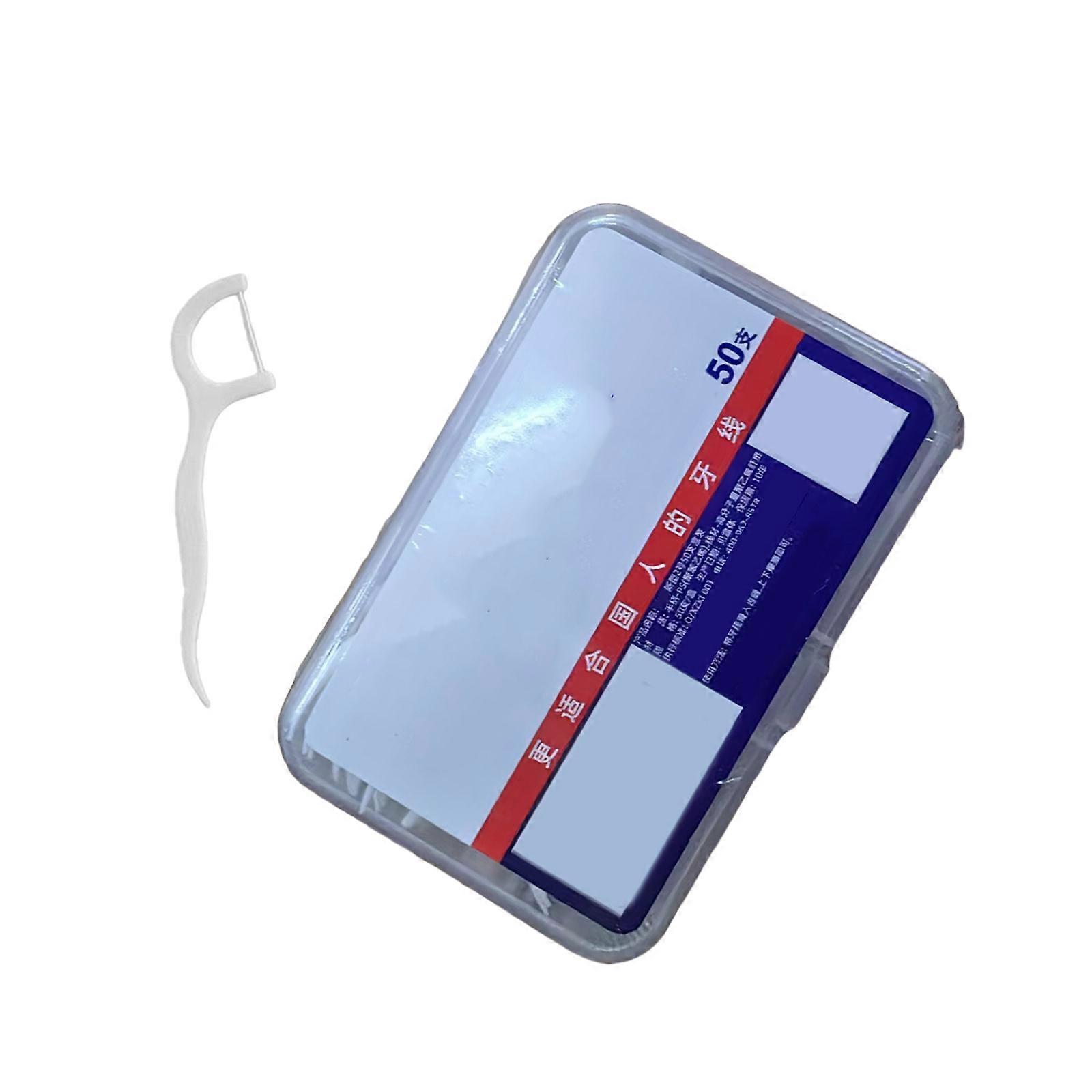 Hygienic Isolation Dental Floss Pick Storage Box Moisture Proof Transparent Shell for Bathroom Environment  4