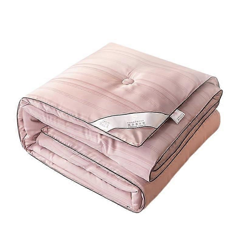 Silk Comforter 4kg Winter Quilt with Breathable Fabric and Elegant Glossy Finish