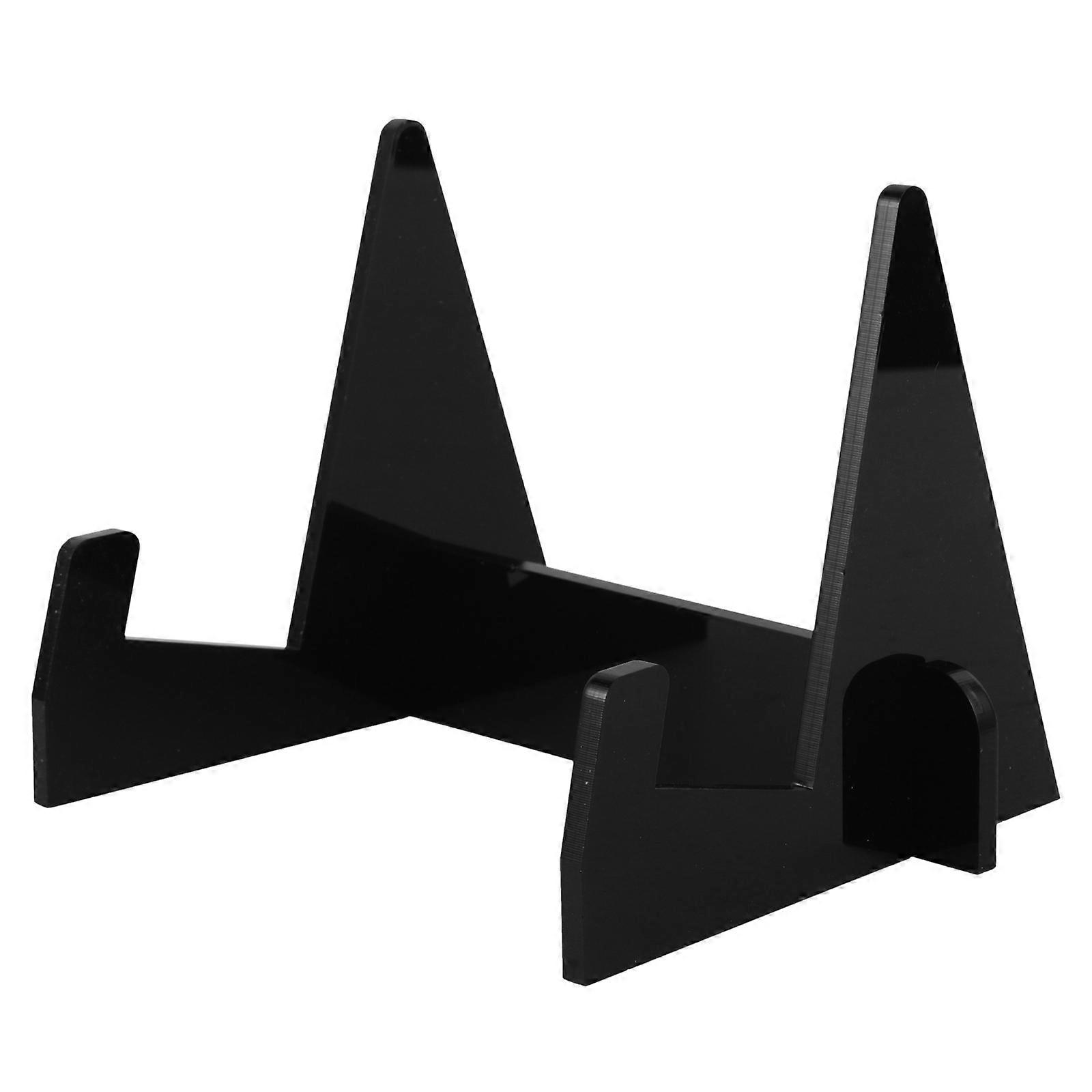 Acrylic Book Display Stand for Desktop Book Rest Use in Black Color