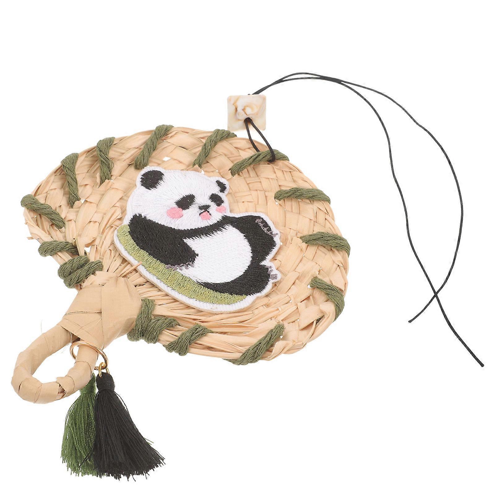 Car Charm for Rearview Mirror Panda Style for Decorating 4Pcs