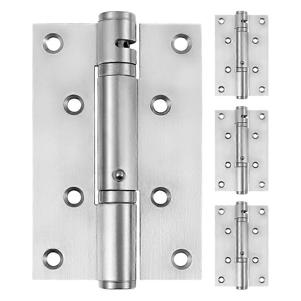 Stainless Steel Automatic Door Hinge Self Closing Function 4Pcs Pack