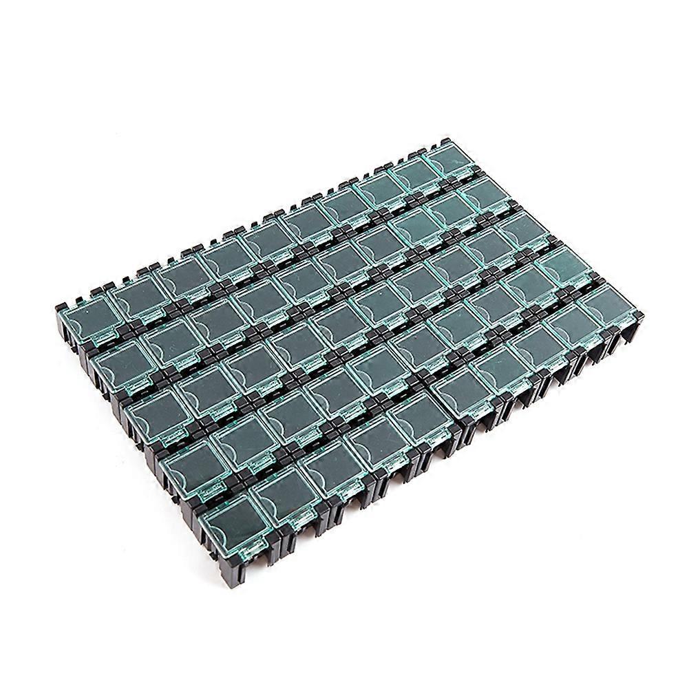 SMD SMT Electronic Component Container Mini Storage Boxes Kit Black