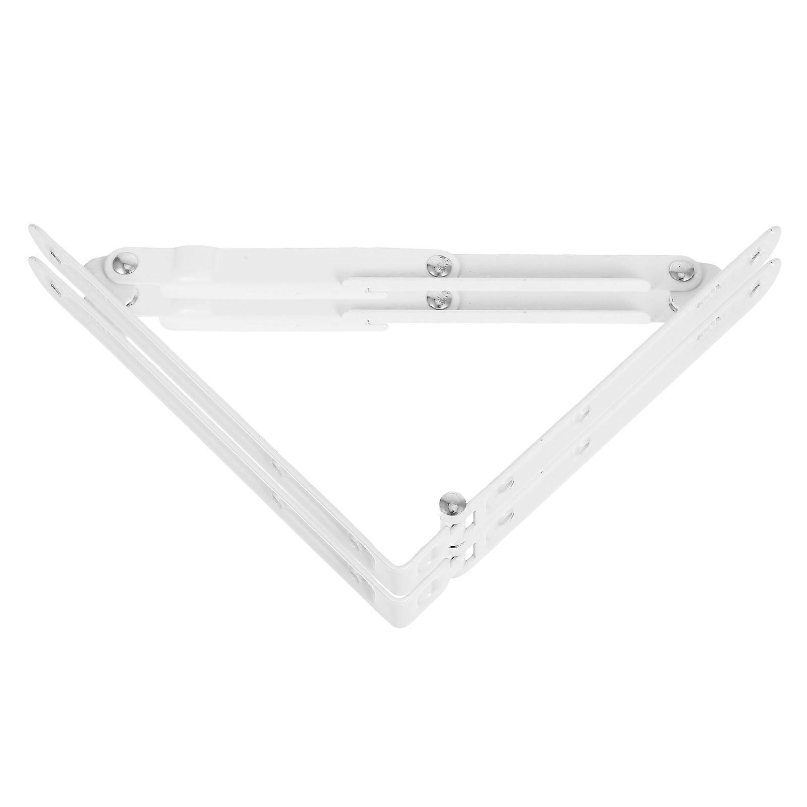 Decorative Iron Folding Triangle Bracket 2Pcs for Home DIY Wall Shelf