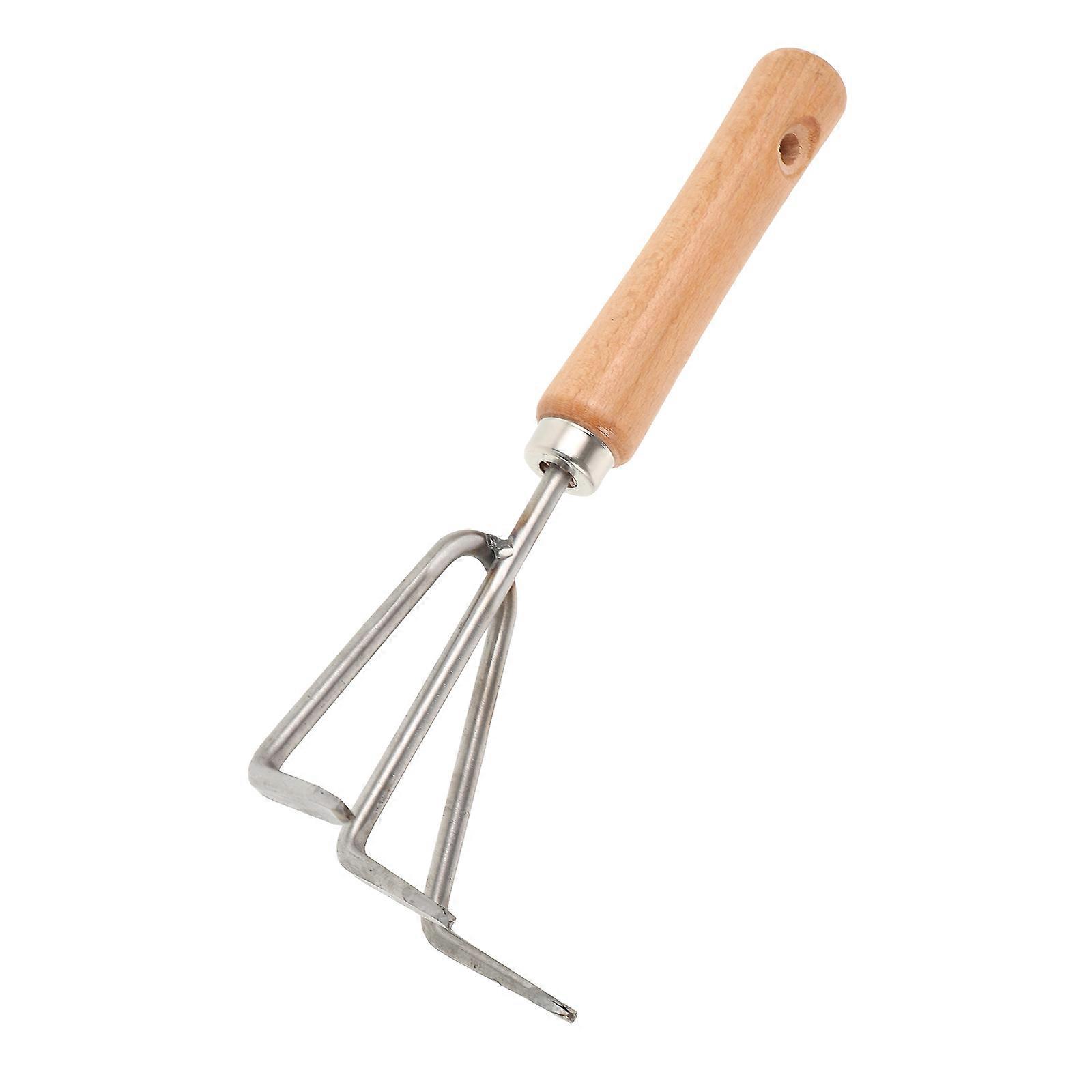 Hand Rake Three Claw Flower Tool for Gardening Use