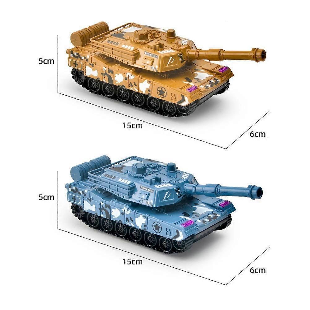 Simulation Tank Models 3Pcs Set for Kids Hand Eye Coordination