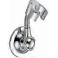 Height adjustable shower bracket, suction cup shower arm adapter, storage rack 25-26
