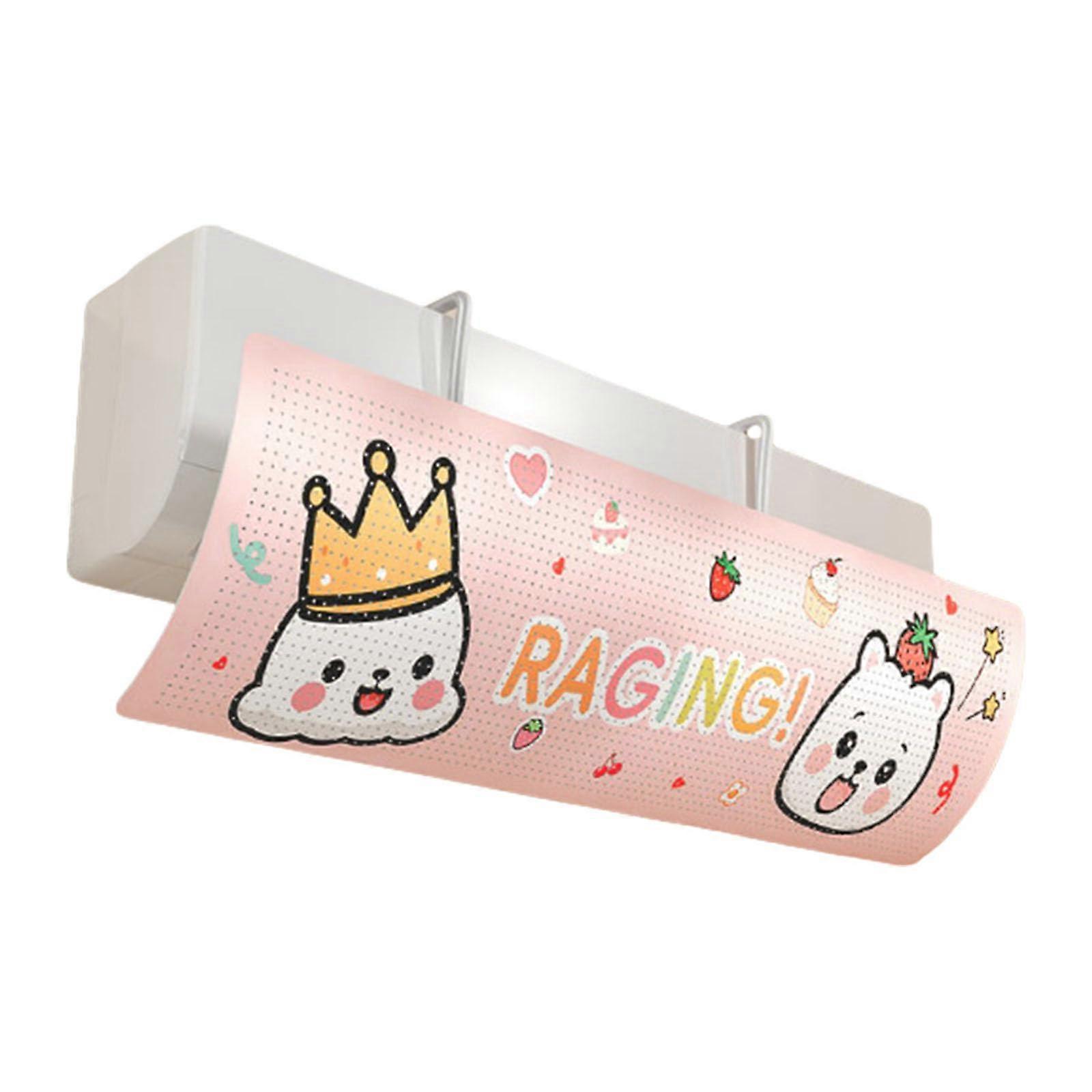 Adjustable Air Conditioner Deflector with Soft Wind Shield for Baby Room Easy Install