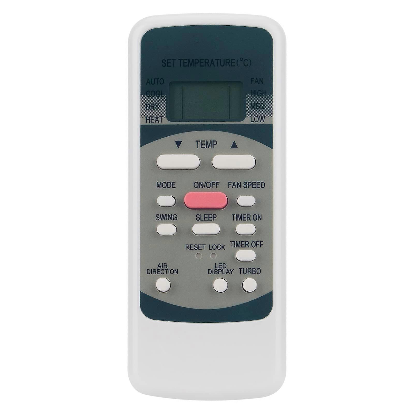 Air Conditioner Remote R51M/E Replacement Control for Midea R51 Series, No Programming Required