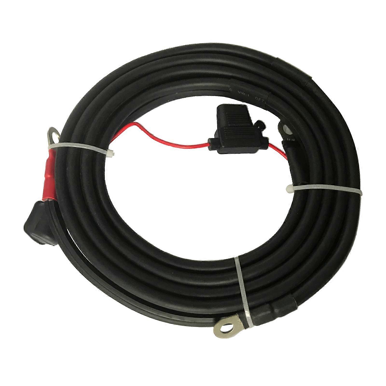 Outboard Motor Power Cable 2 Meter Marine Grade Copper Battery Cord for Boat Engine Replacement