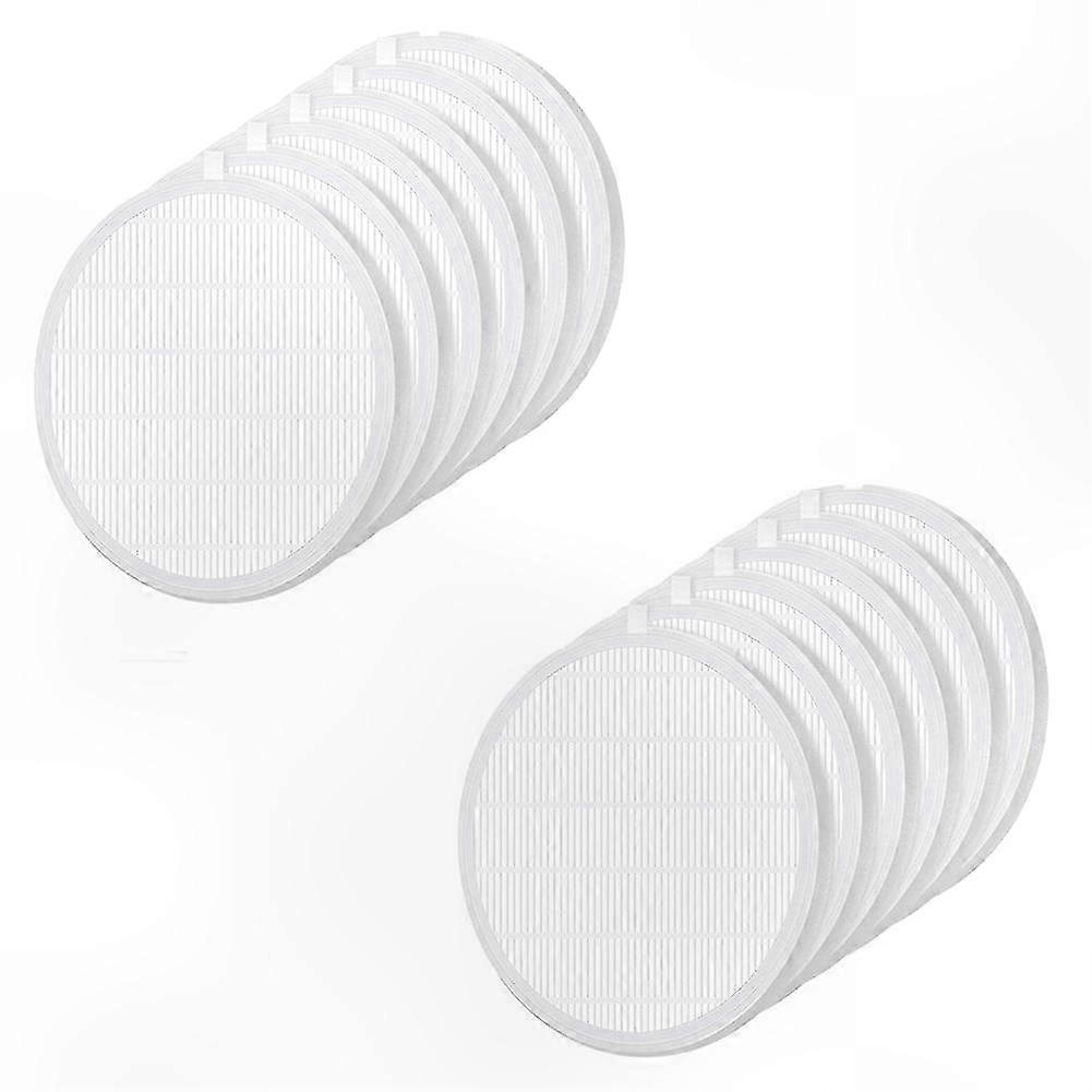 12-Pack Replacement Filters for Nail Dust Collectors Compatible with Various Models