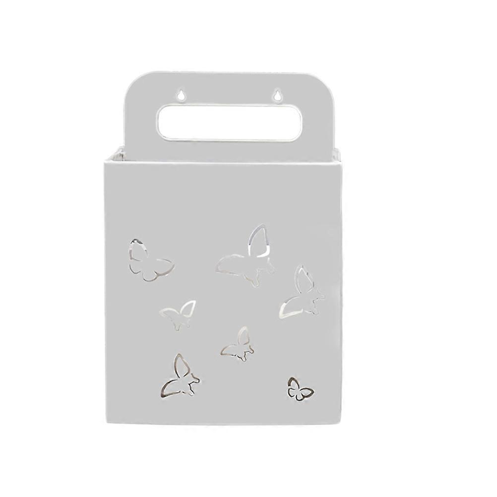 Large Laundry Basket Hanging Storage Organizer with Adhesive Hooks