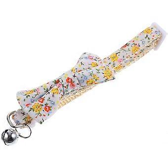 Cat Collar with Bell Adjustable Bow Tie Collar for Pets 3 Pieces