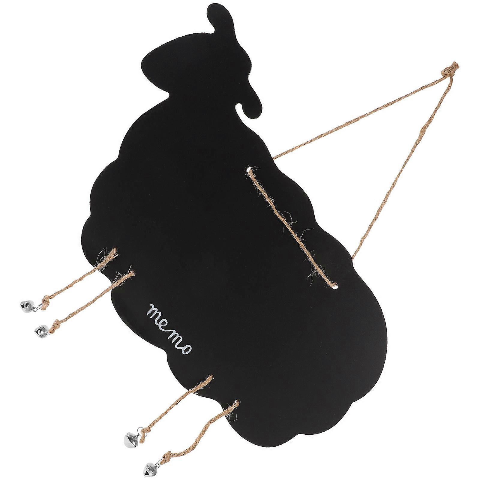 Shape Hanging Blackboard for Hanging 1Pcs Wooden Blank Board