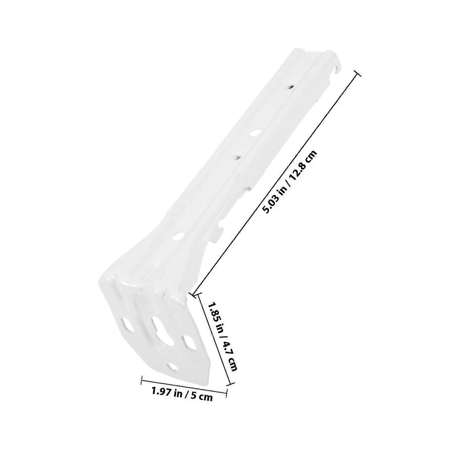 Metal Curtain Wall Mount Brackets for Curtain Track Installation Code 6Pcs