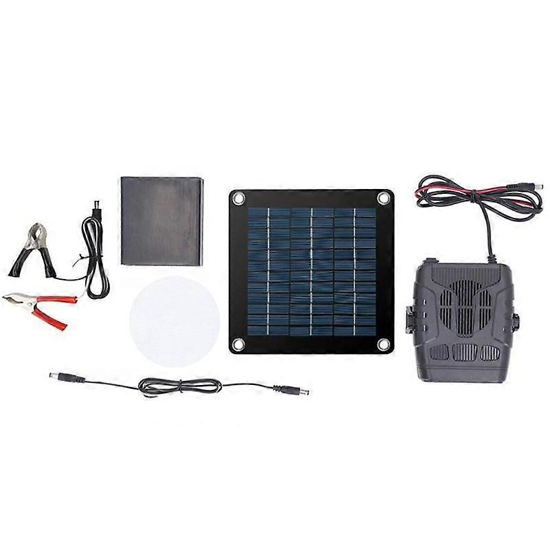 Portable Solar-Powered Car Heater Dual-Mode Winter Heating Device