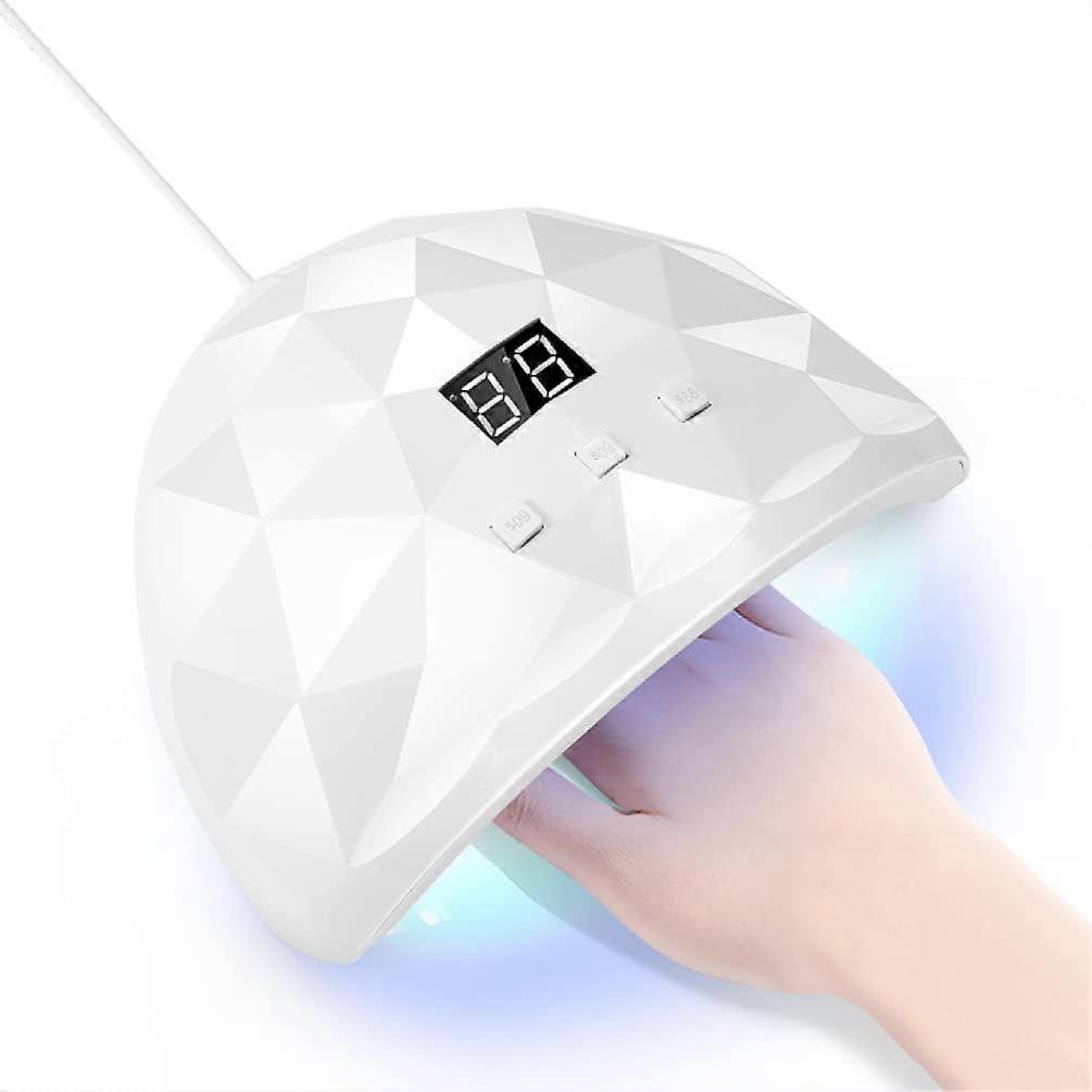 88W UV LED Nail Lamp with Timer for Fast Gel Curing and Even Coverage Manicure Pedicure