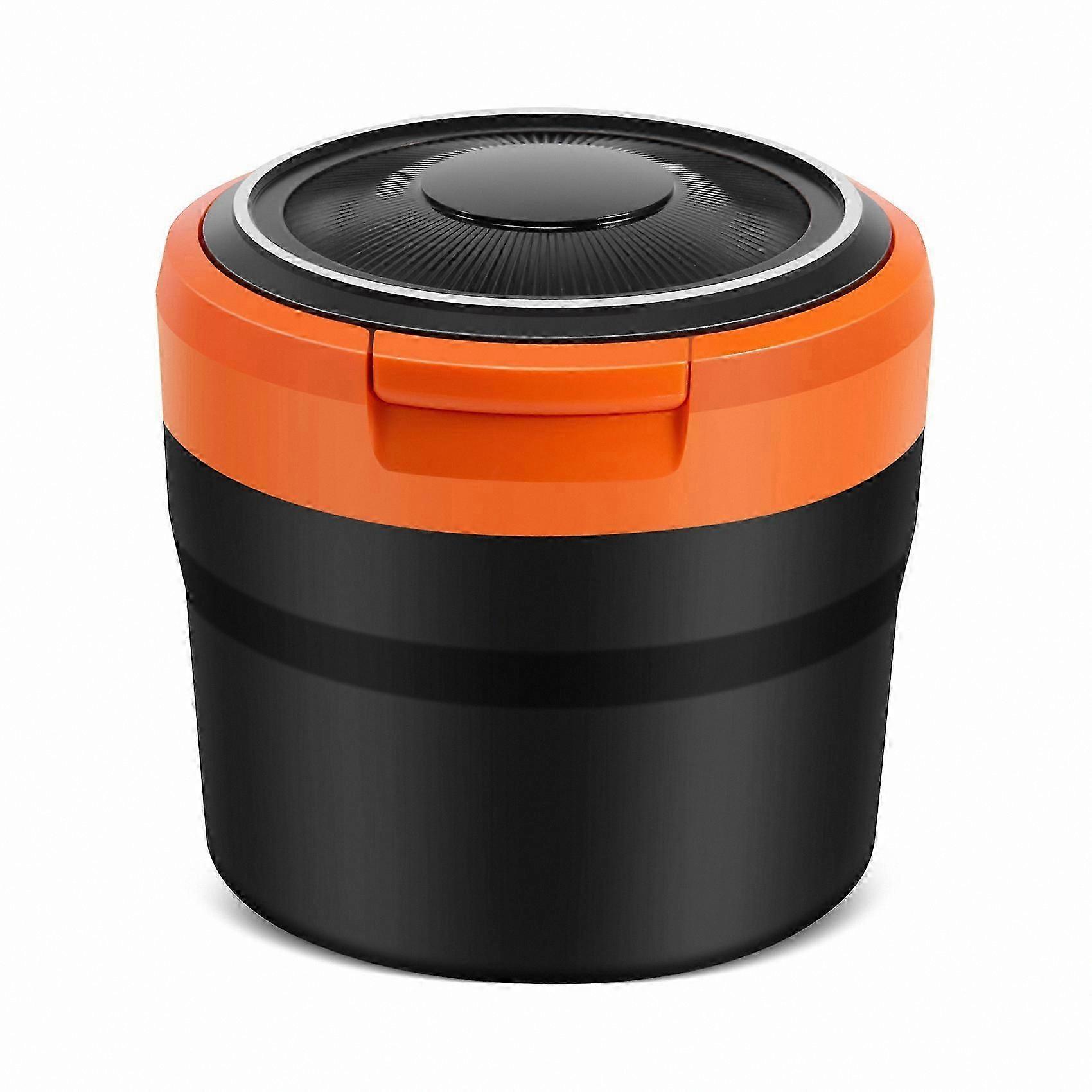 LED Light Car Ashtray Portable Smokeless Auto Accessory Cup Holder