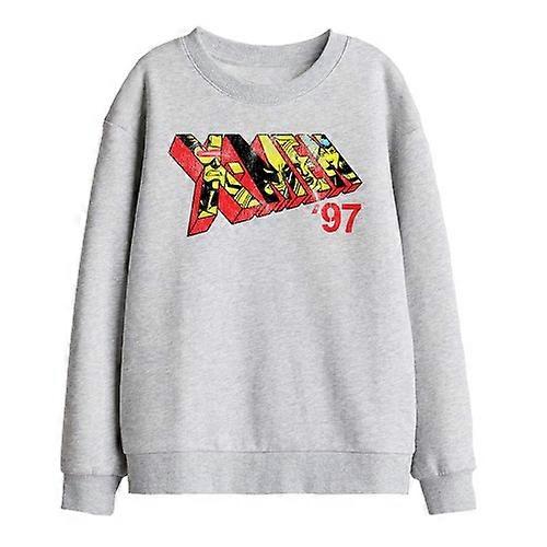 X-Men 97 Childrens/Kids Comic Logo Sweatshirt