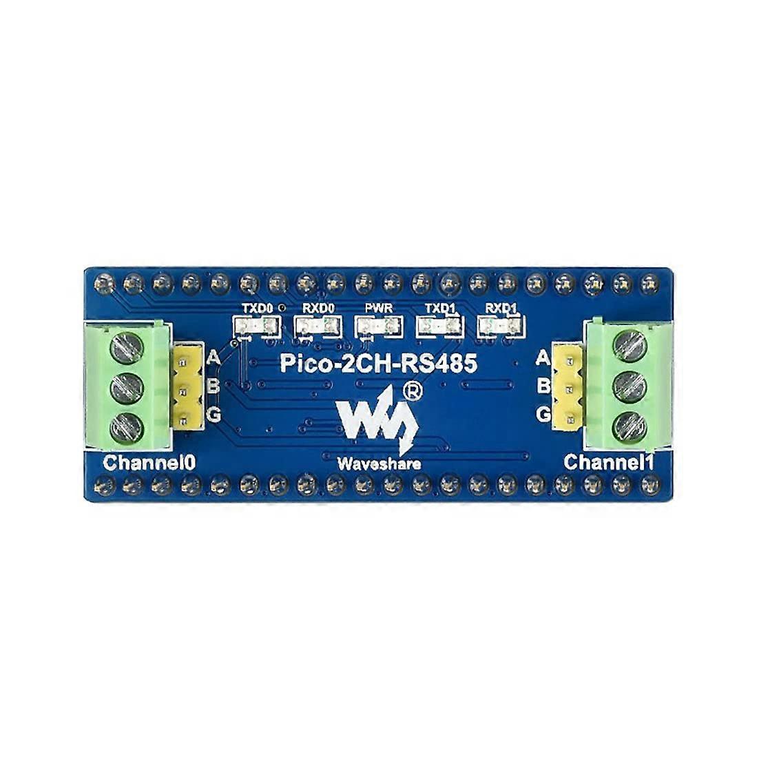 RS485 Module for Raspberry Pi Pico with Dual Channels SP3485 Transceiver UART to RS485 Converter