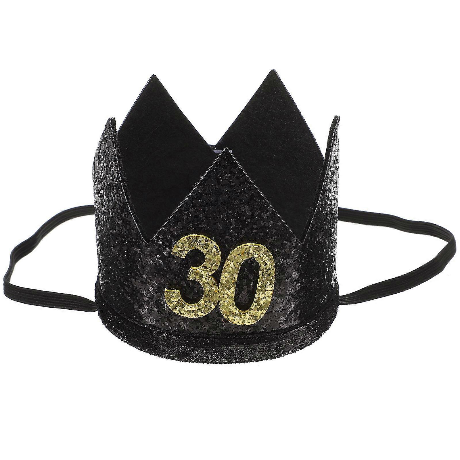 1Pc Birthday Party Hat Decorative Hat Creative Crown Design Hat Unique Hat