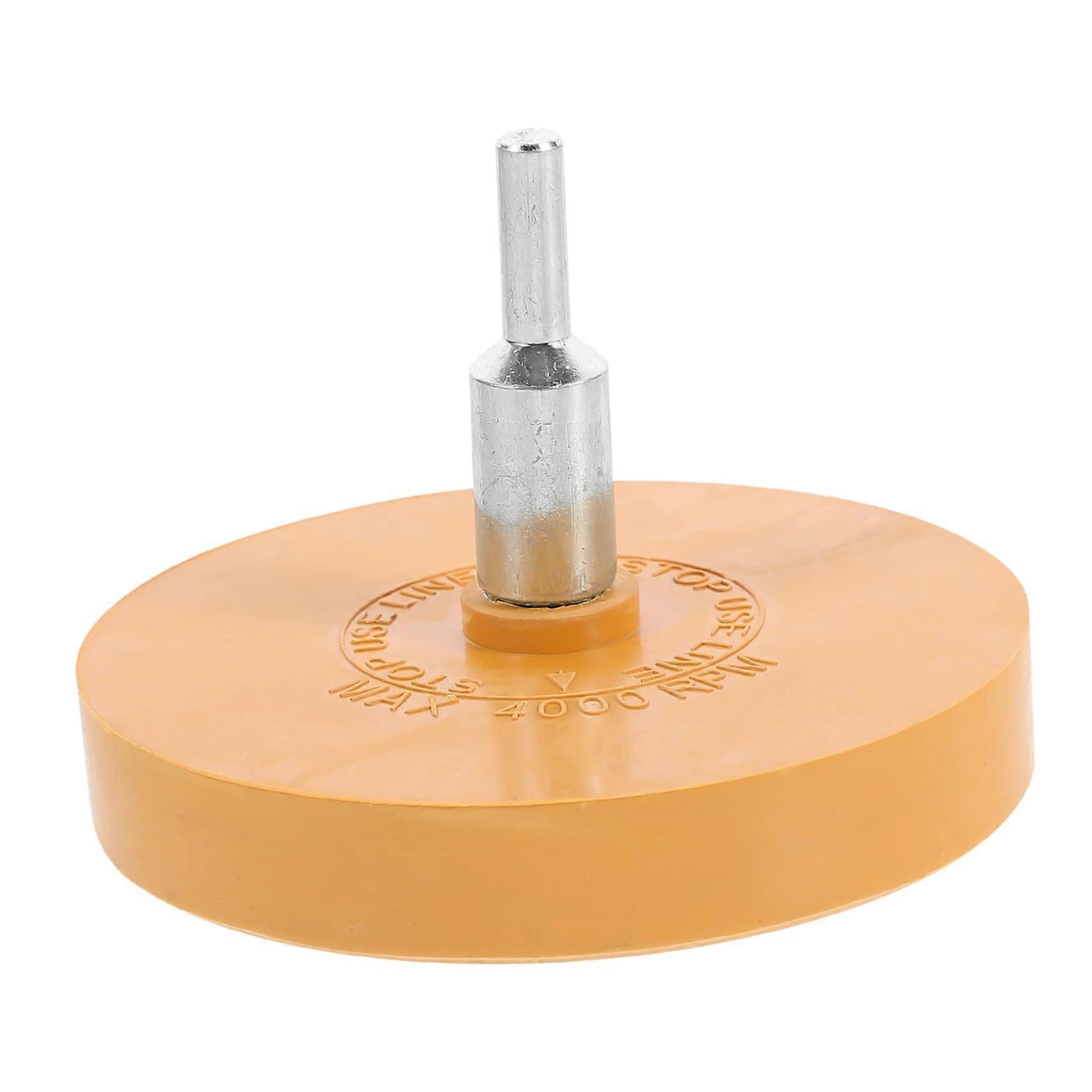 Rubber Eraser Wheel for Quick Decal and Adhesive Removal, Durable Rubber Material for Car Surface