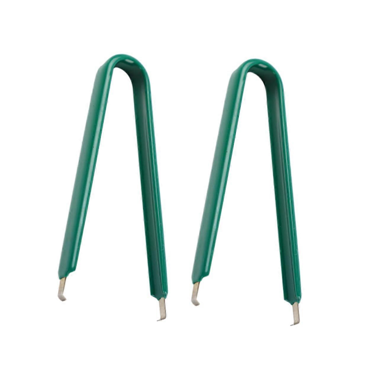 2pcs Mechanical Keyboard Keycap Puller Tool for Safe Removal and , Hot Swap Green