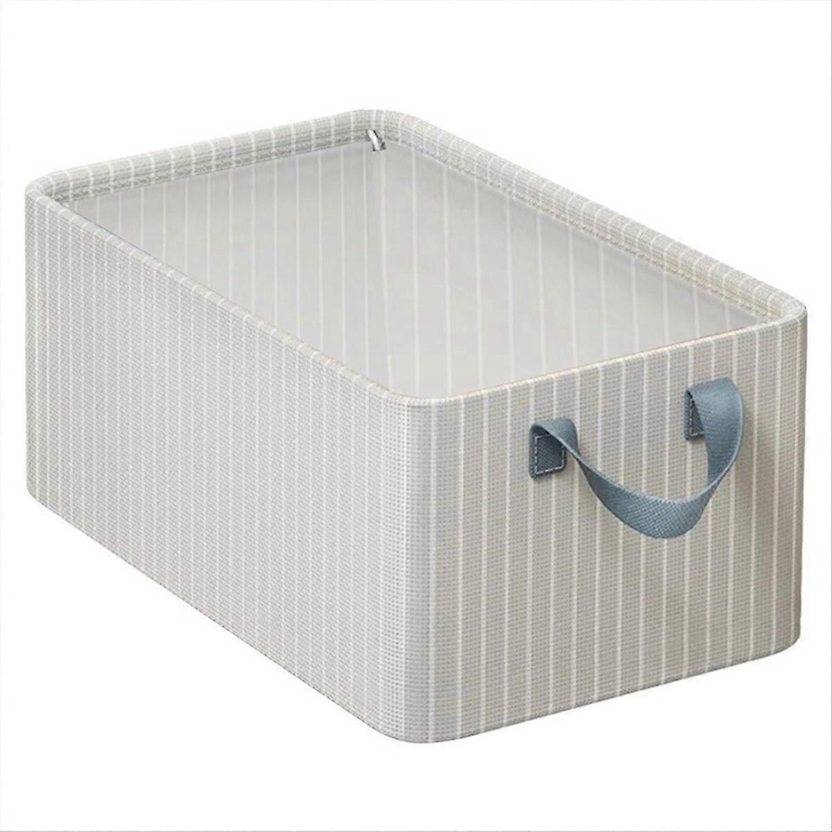 beige Folding Metal Frame Clothes Storage Box