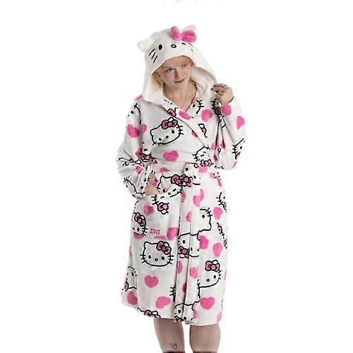 Hello Kitty Womens/Ladies Hearts Robe
