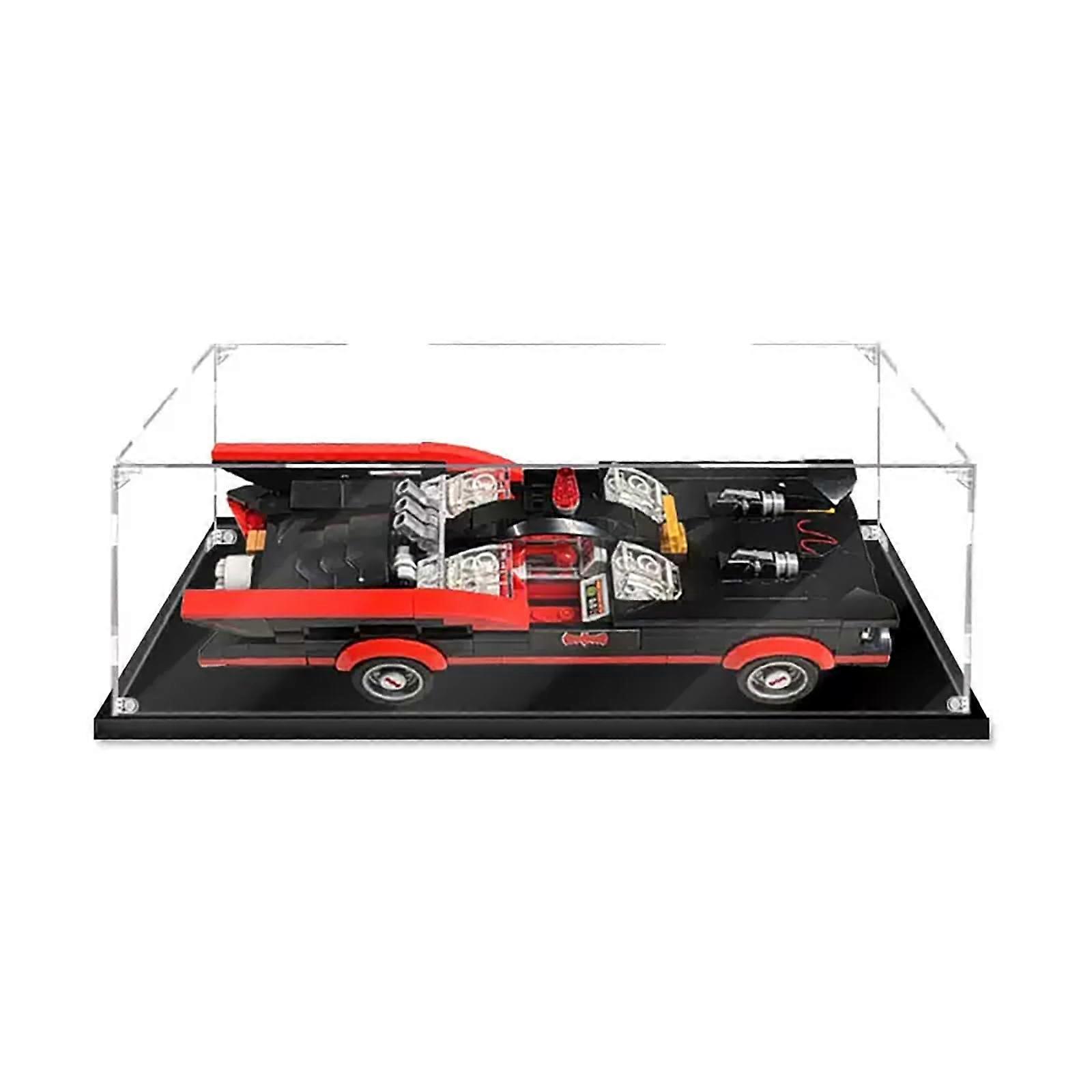 Acrylic Display Case for  Batmobile 76188 Dustproof Crystal Clear Protective Box 3mm