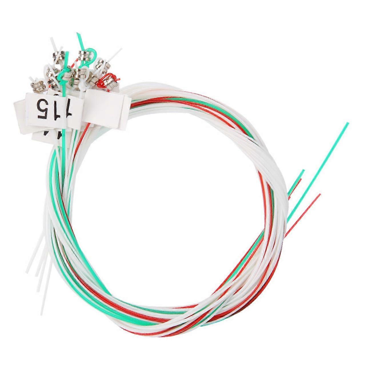 Lyre Harp Strings Durable Nylon Build Clear Warm Sound Stable Pitch Easy Install for Beginners