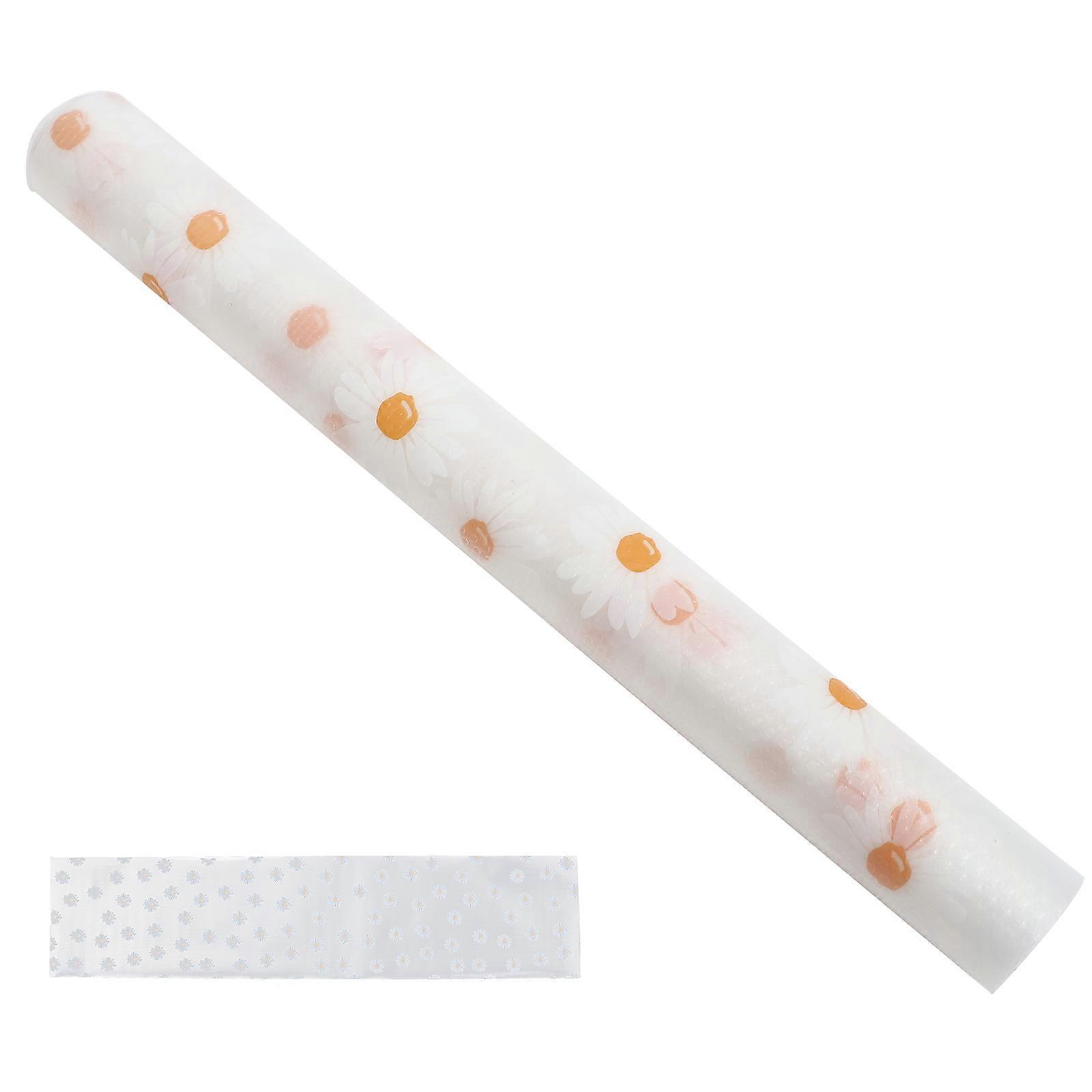Kitchen Drawer Liners Eva Daisy Pattern Non Slip Liners for Shelves 3 Rolls