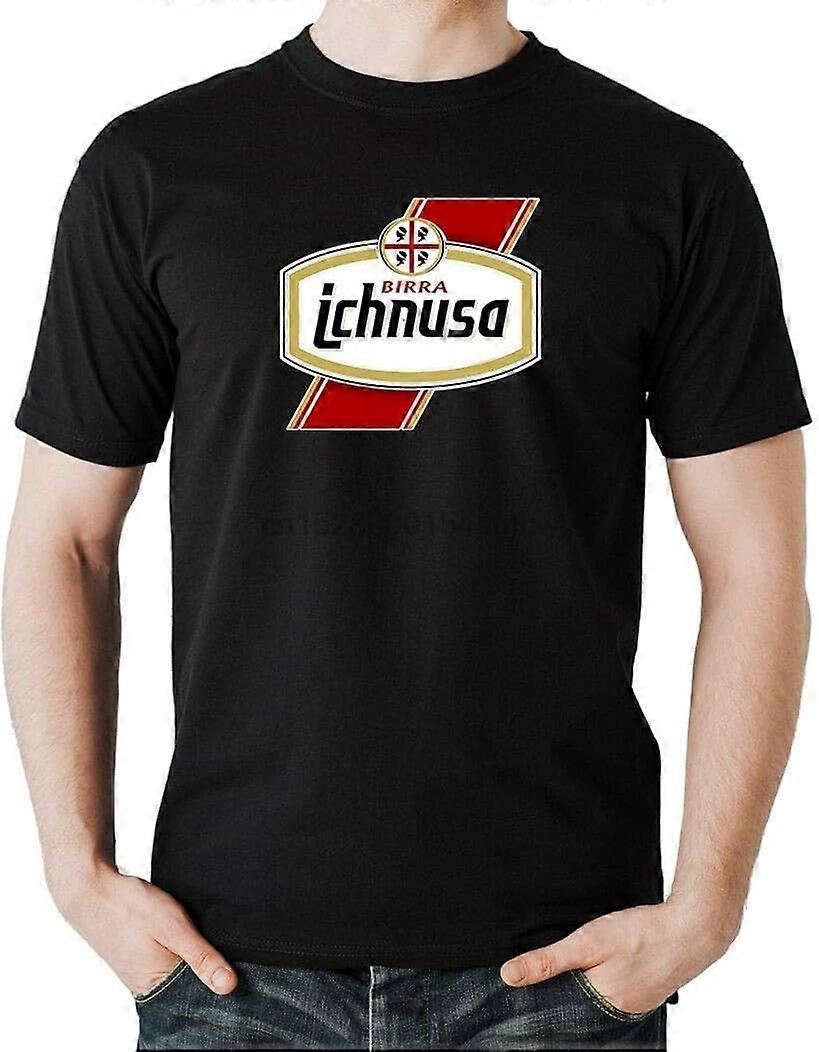 Camiseta Ichnusa Birra Classic, Cerveja Preta, Sardenha, Itália, Álcool