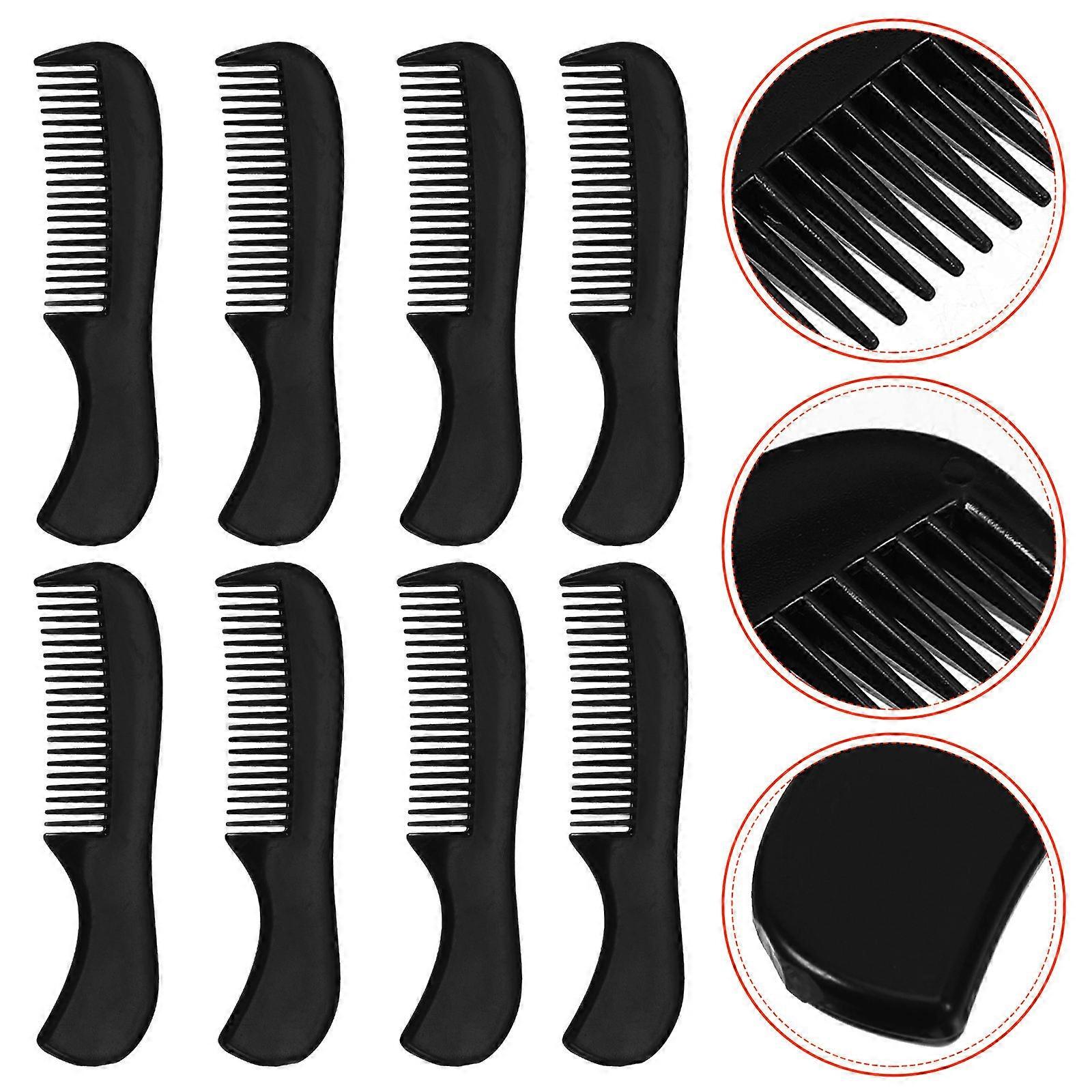 Plastic Beard Comb Mustache Comb for Grooming 10Pcs Pocket Set