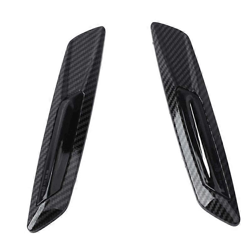 Carbon Fiber Pattern Car Dynamic LED Side Marker Light