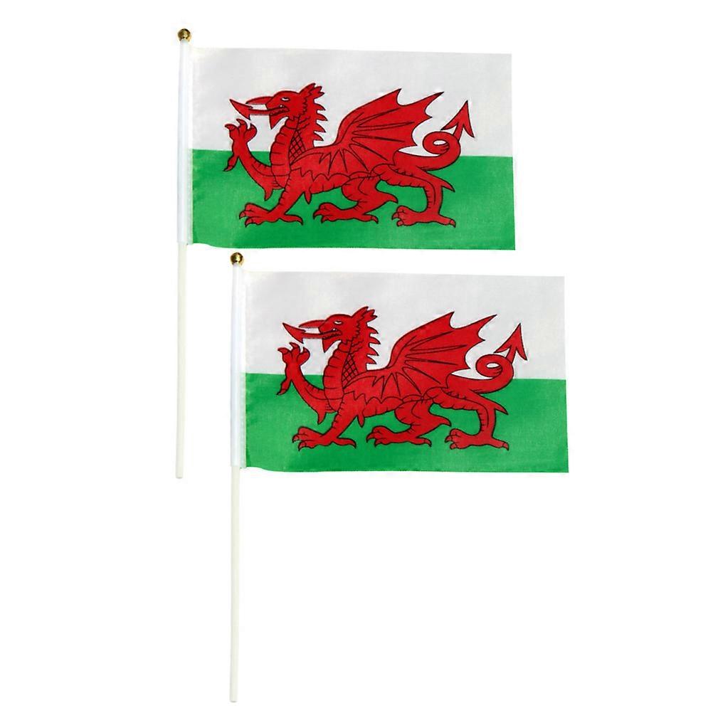 Hand Waving Flag Flags for Festival Use Mini 10Pcs Pack