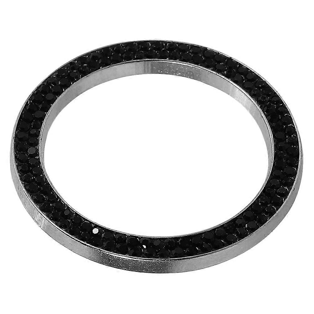 Car Push to Start Button Cover Engine Start Ring for 3Pcs