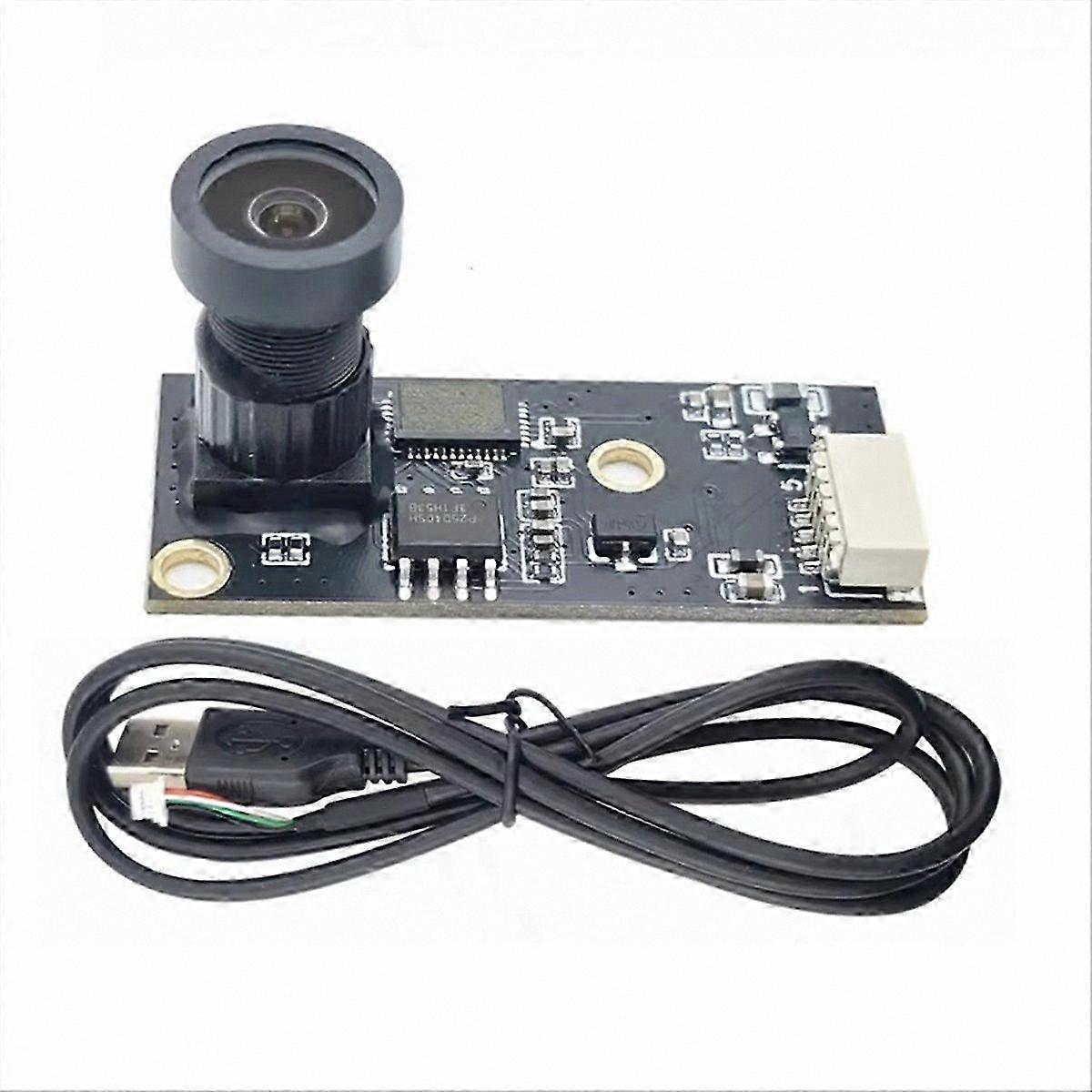 2MP USB Camera Module 1080P Fixed Focus 130° Wide Angle UVC OTG Compatible with Linux No Driver Required