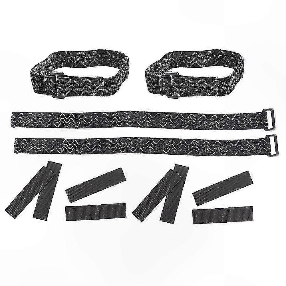 Boots Straps for Keeping High Boots Secure 2Sets Adjustable Black Bands