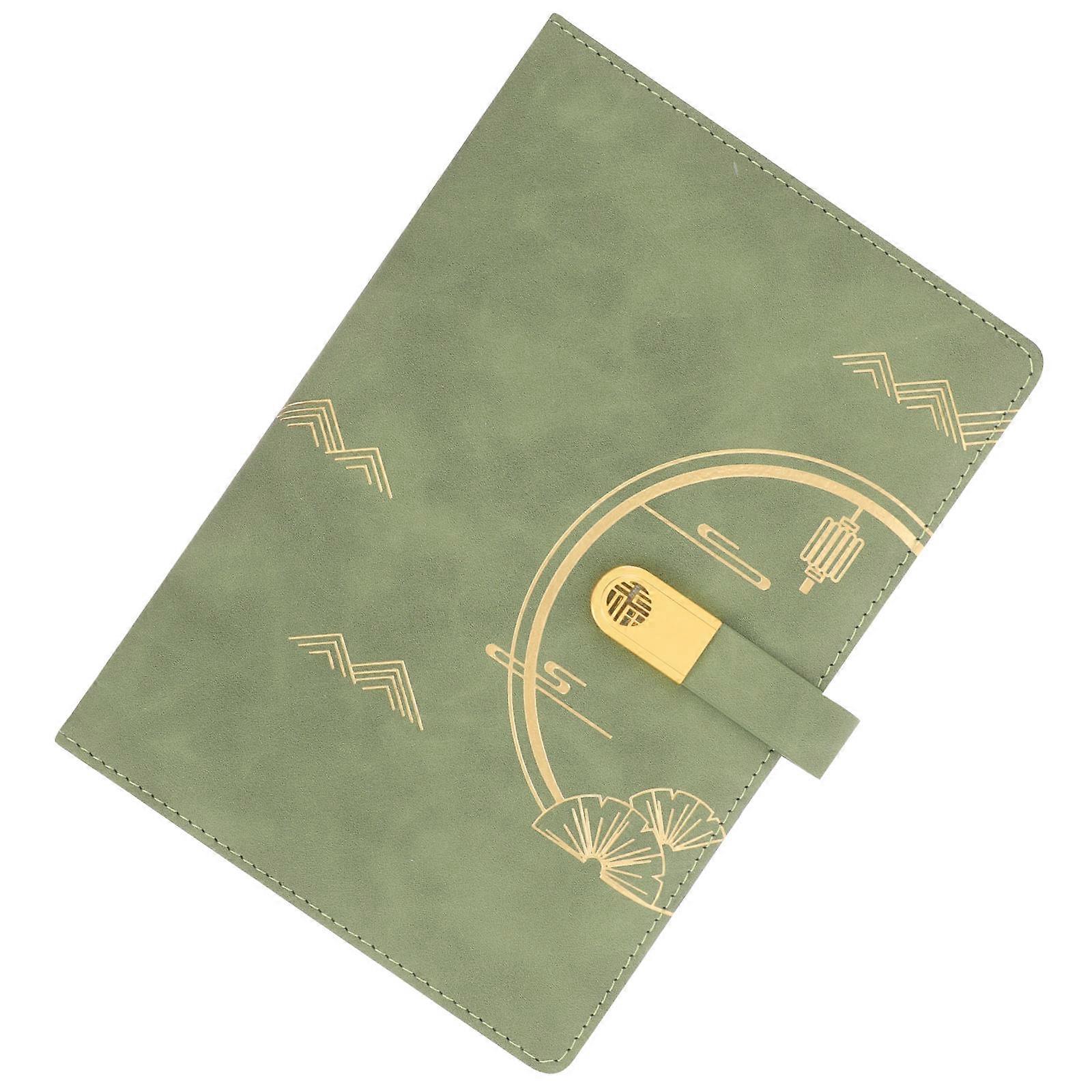 3Pcs Green Planner Notepad for Business Schedule with Multi-Function Use