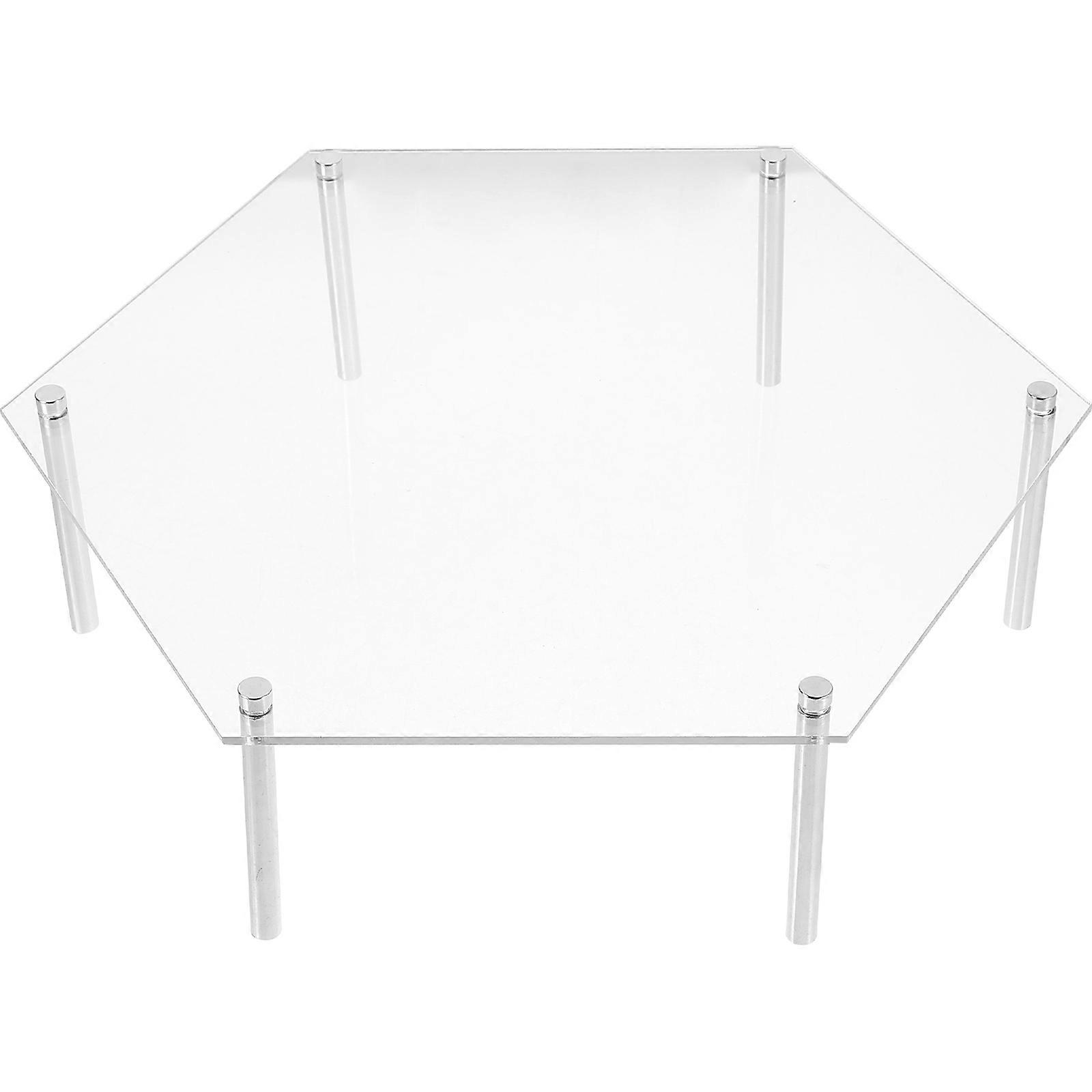 Eggcake Stand Clear Cupcake Display Stand for Wedding 1Set