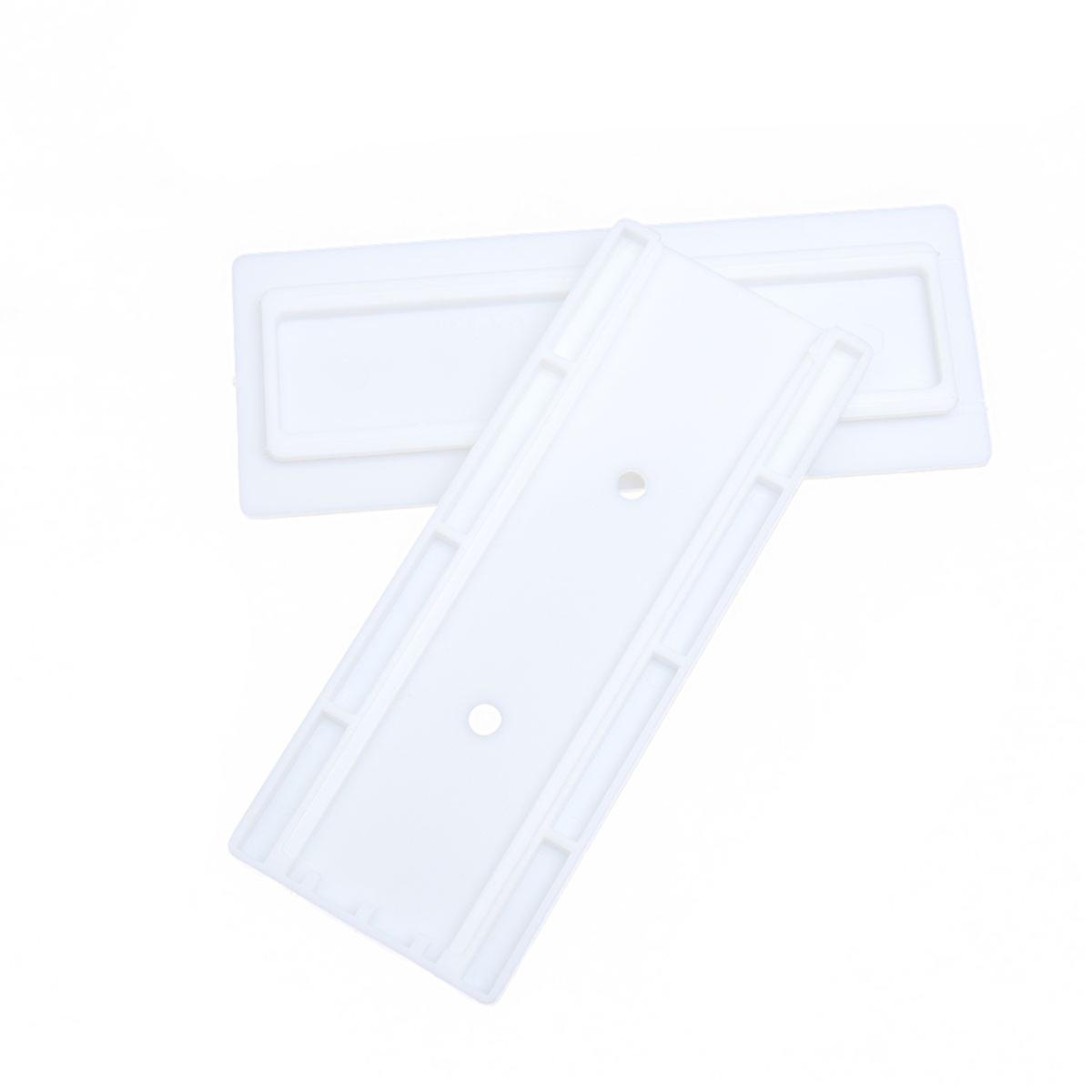 6Pcs Wall-mounted Cable Patch Panel Holders Traceless Punch Free Patch Board Racks Hanging Socket Organizer Holder