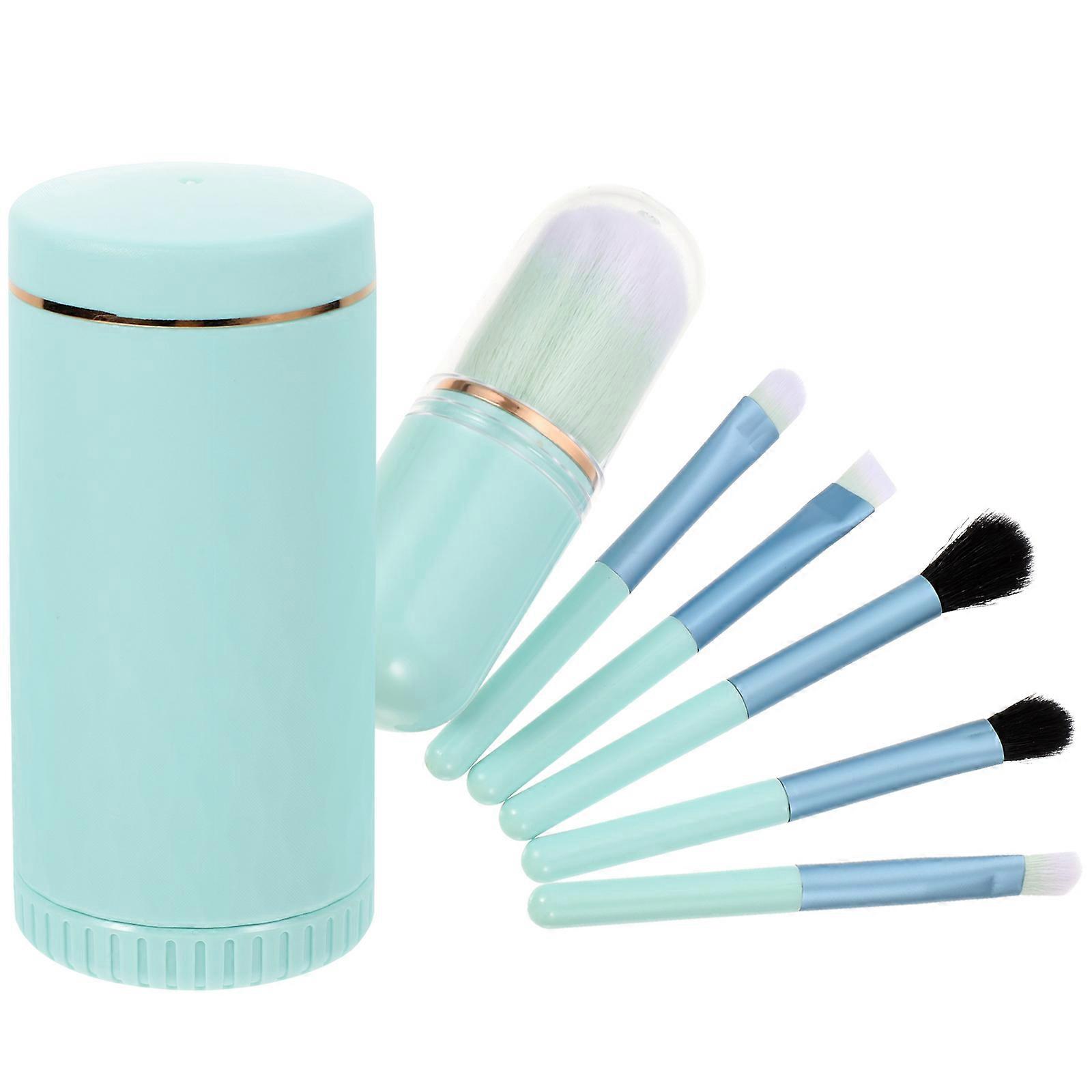 Cosmetic Brush Set for Makeup Application 3Sets with Mirror and Case
