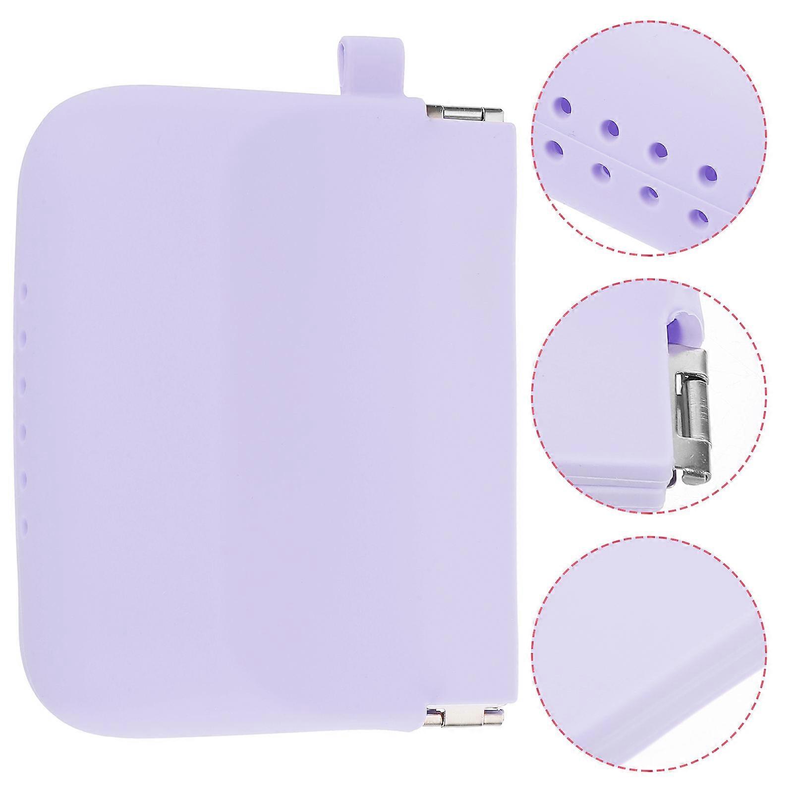 Purple Silicone Denture Case Denture Box for Retainer