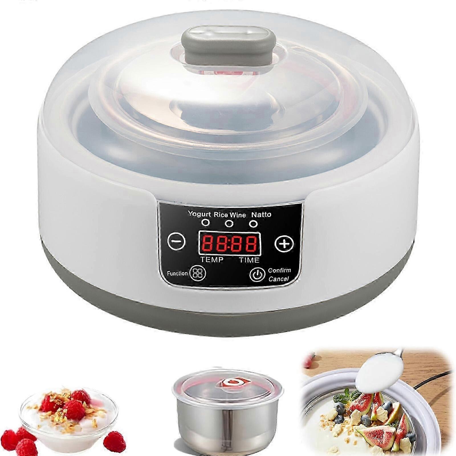 Yogurt Makers-Machine Automatic Probiotic Yogurt Maker with Temperature Control-angs