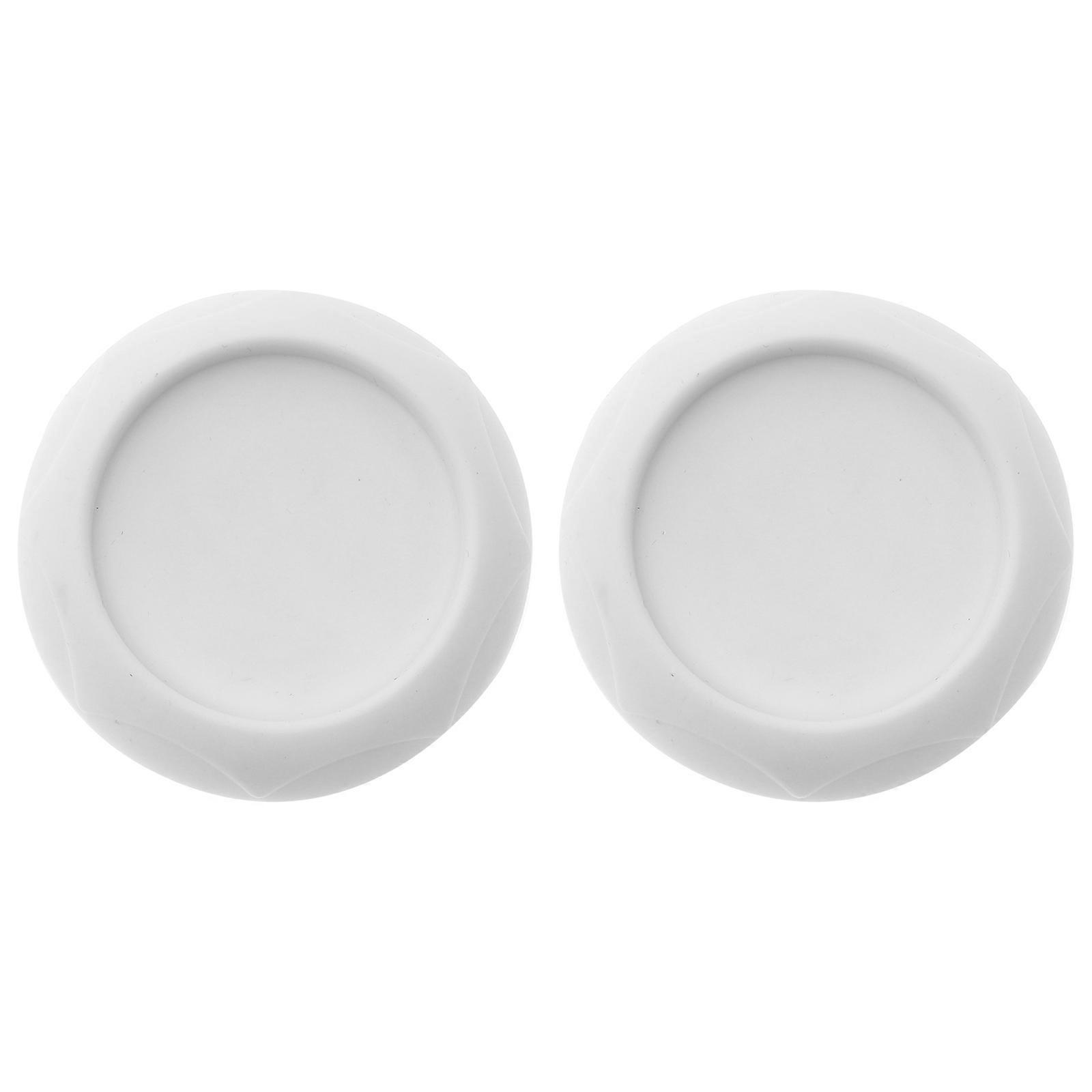 Gate Wall Protector White App Material for Protecting Wall 2Pcs