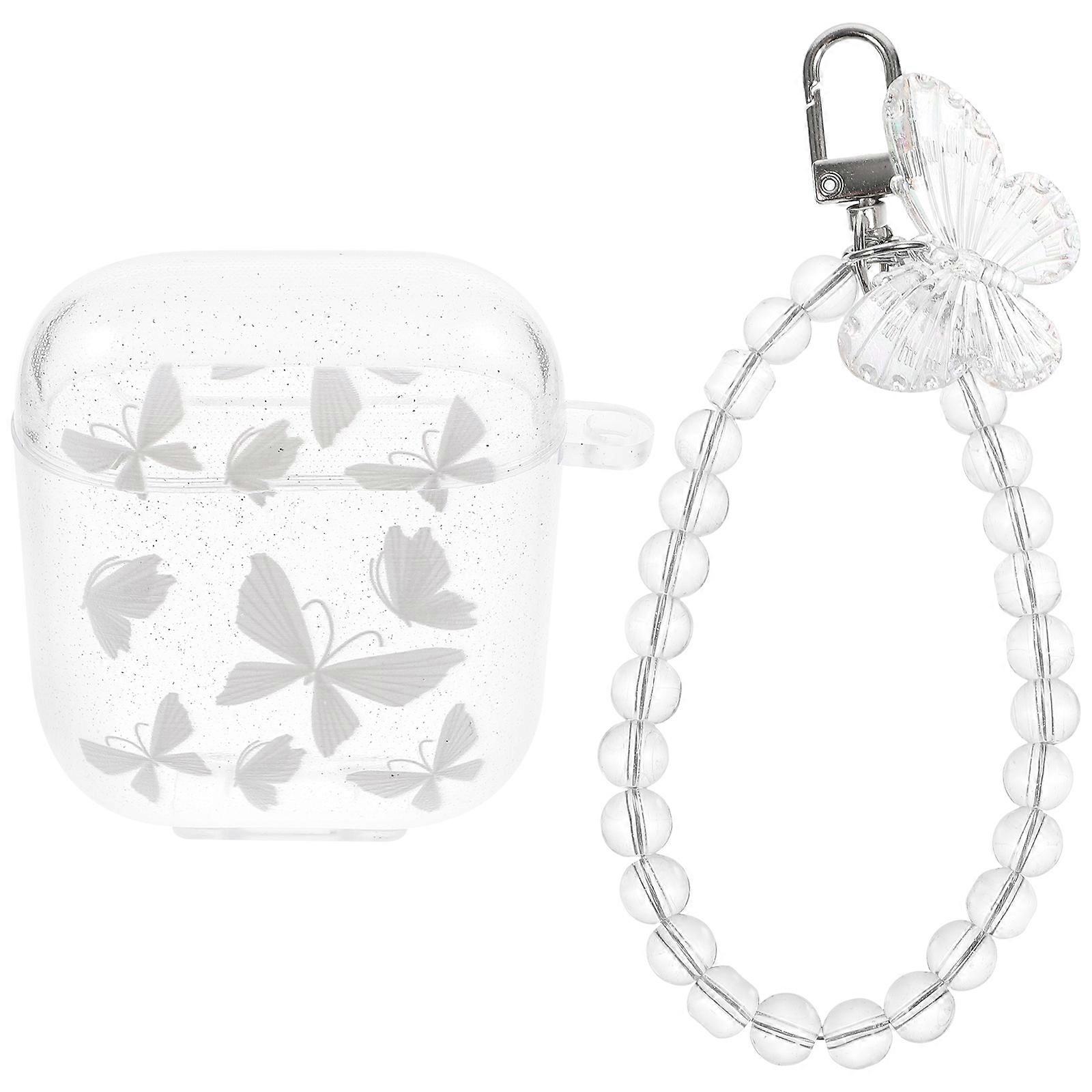 Protective Earbuds Case Transparent Plastic Shell for Generation