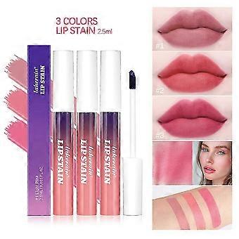1-3PCS Lip Stain, Peel Off Lip Liner Tattoo - Long Lasting, Waterproof & Transfer Proof Lip Tint with Matte Finish, Highly Pigmented Color,dbIAOS
