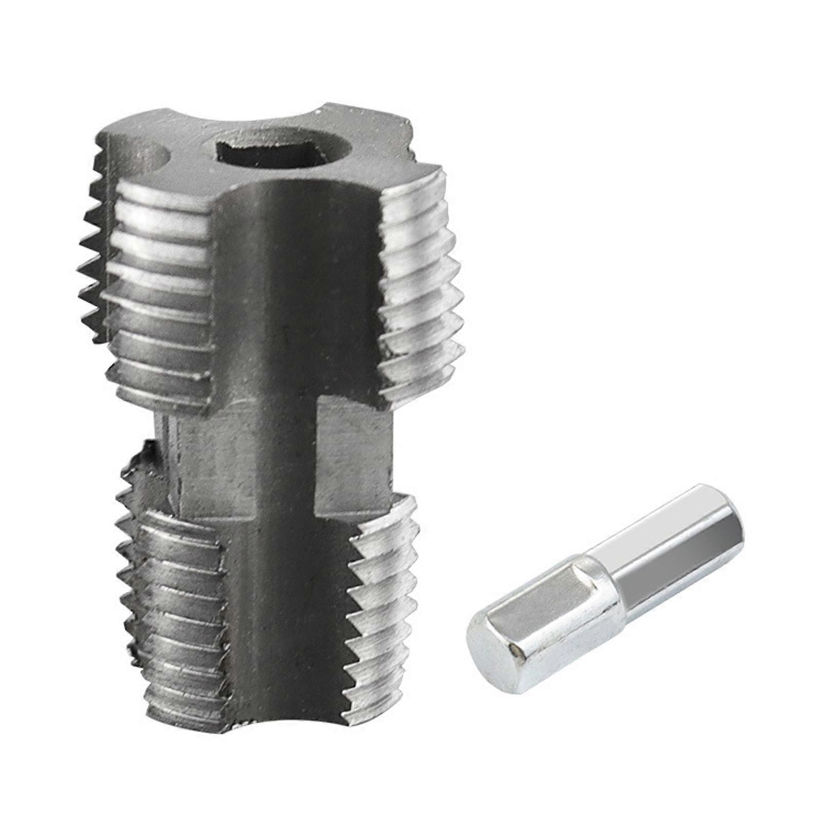 Threading Tool Rustproof Easy Installation Clean Accurate Threads DIY Hand Threading Plumbing Tap Accessories