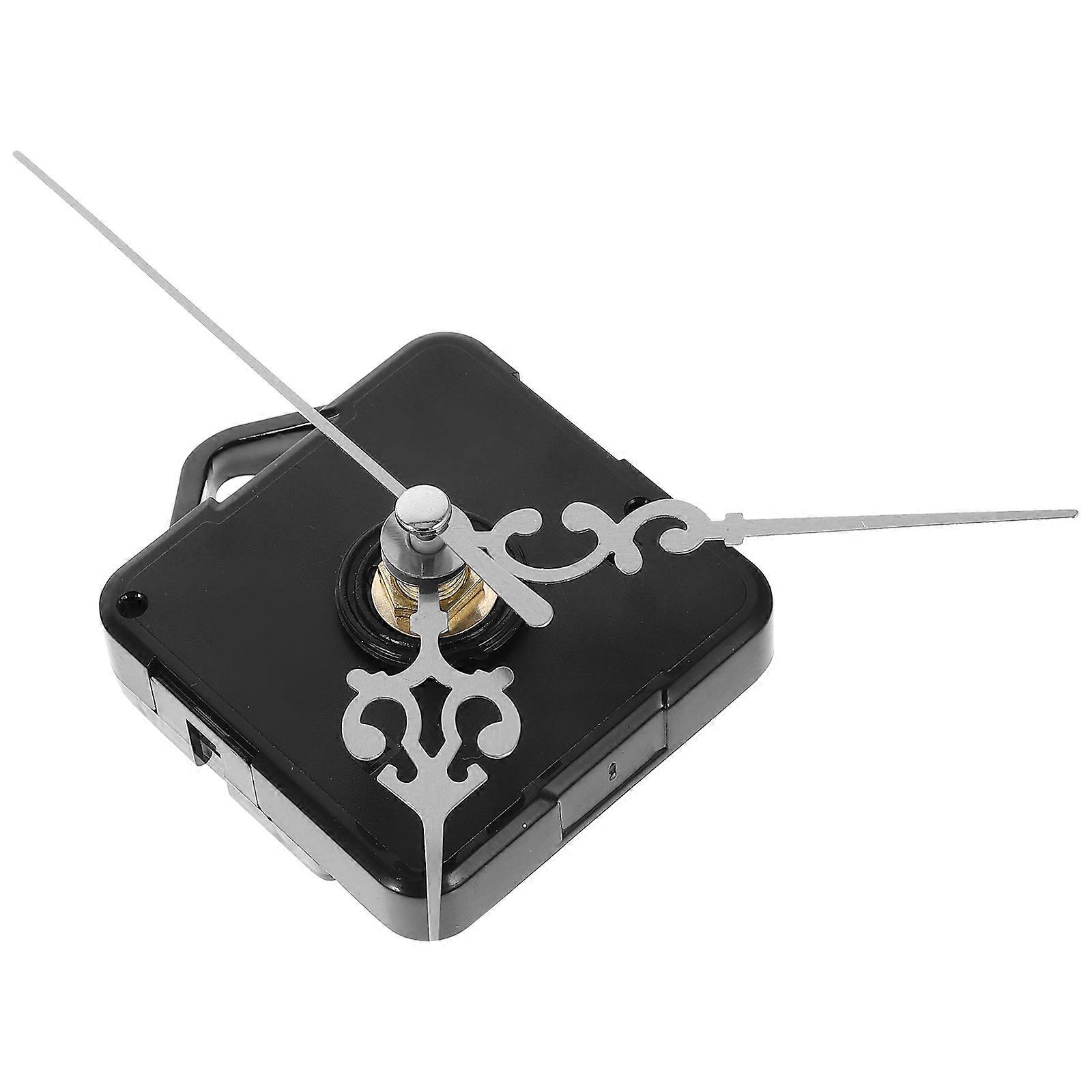 Wall Clock Mechanism Replacement Diy Clock Making Accurate Timekeeping Silver 1Set